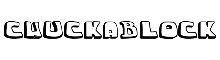 chuckablock  Fuentes Gratis Descargar