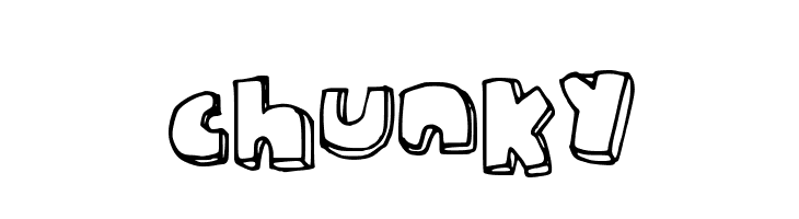 chunky  baixar fontes gratis