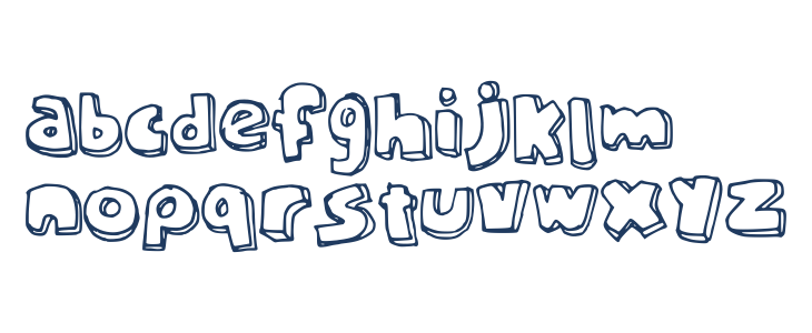 chunky Lowercase