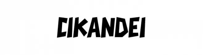 CIKANDEI  Fuentes Gratis Descargar