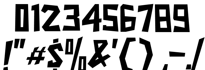 CIKANDEI Font OTHER CHARS