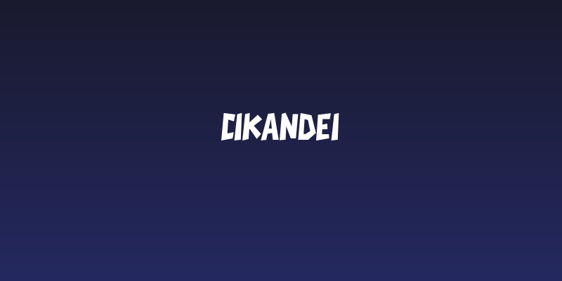CIKANDEI Social Header
