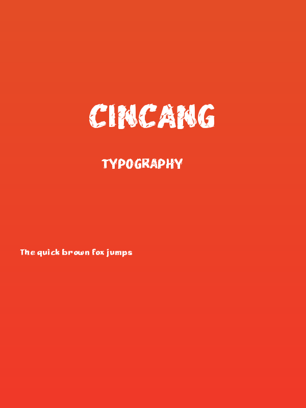 CINCANG Poster