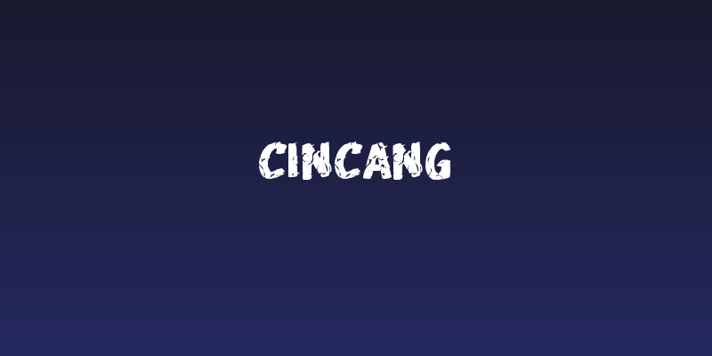 CINCANG Social Header