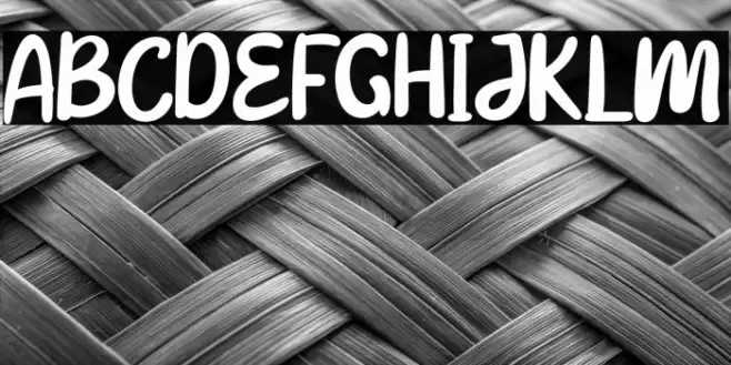 CINTA SUCI Font examples