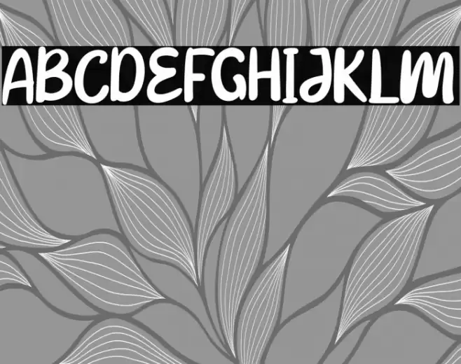 CINTA SUCI Font examples