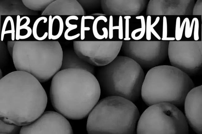 CINTA SUCI Font examples