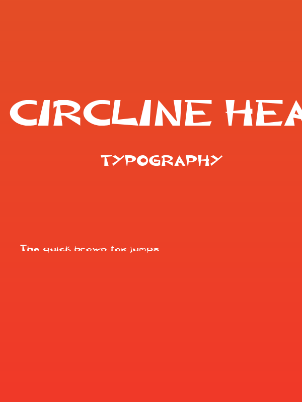 CIRCLINE Heavy Poster