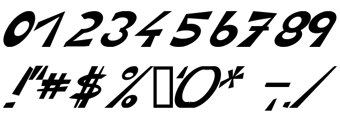CIRCLINE Italic Fuentes OTROS CHARS