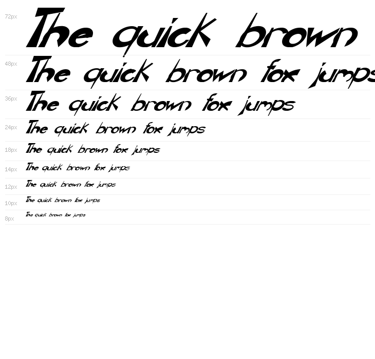 CIRCLINE Italic Waterfall