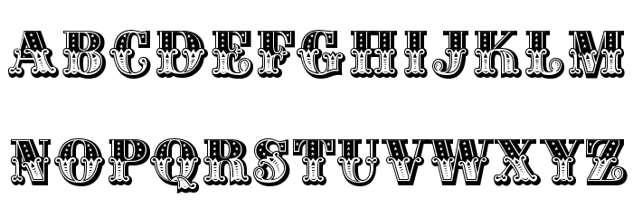 CIRcusCapsOpti Font LOWERCASE