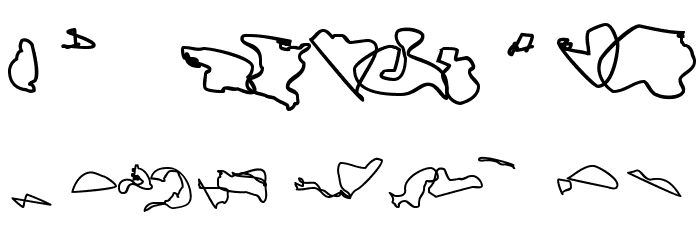 CISF Camouflage Kit III Outline Font OTHER CHARS