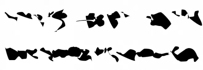 CISF Camouflage Kit III Schriftart Groß