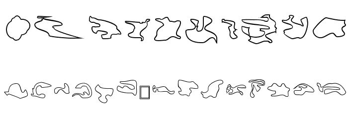 CISF Camouflage Kit Outline Font OTHER CHARS