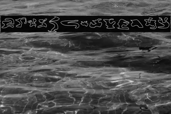 CISF Camouflage Kit Outline Font examples