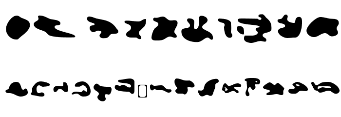 CISF Camouflage Kit Stencil Font OTHER CHARS