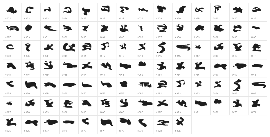 CISF Camouflage Kit Character Map