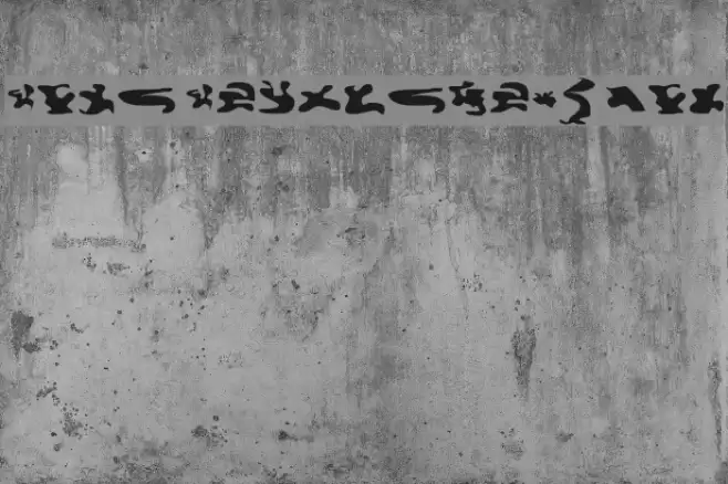 CISF Camouflage Kit Font examples