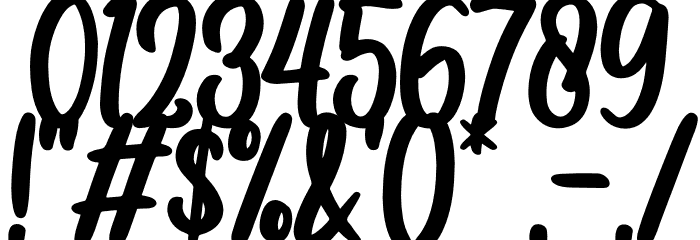 CITCAT Font OTHER CHARS