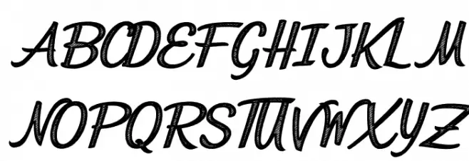 CITRICACID PERSONAL USE Bold Italic Schriftart Groß