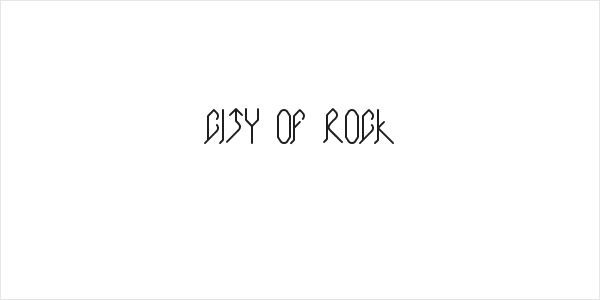 CITY OF ROCK Logo