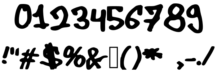 CITY_LIFE Font OTHER CHARS