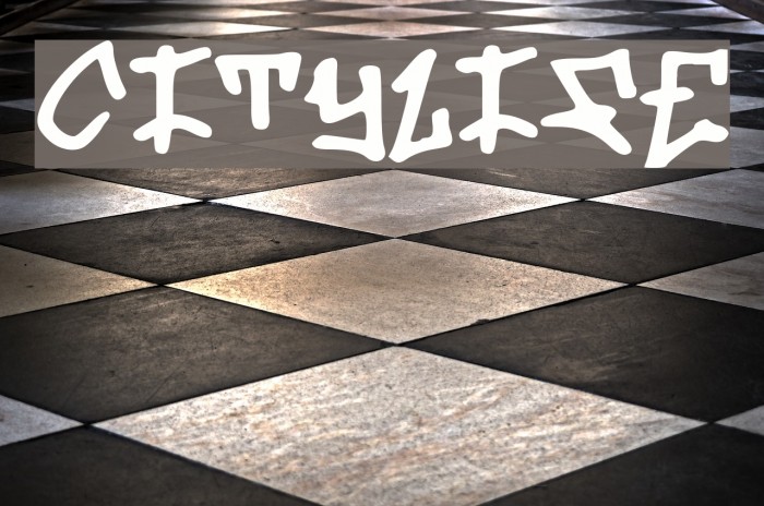 CITY_LIFE Font examples