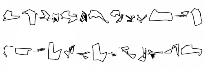 CiSf CamouflageKit II Outline Шрифта строчной