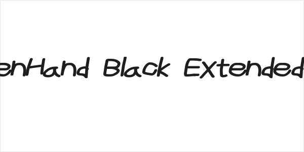 CiSf OpenHand Black Extended Oblique Logo