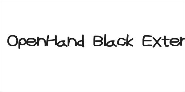 CiSf OpenHand Black Extended Logo