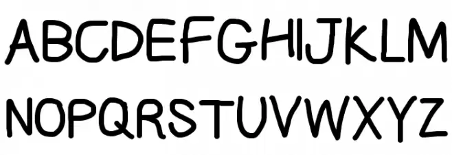 CiSf OpenHand Black Шрифта ВЕРХНИЙ