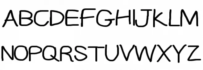 CiSf OpenHand Bold Extended Schriftart Groß