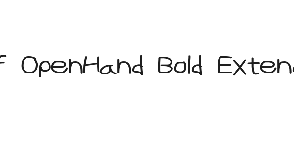 CiSf OpenHand Bold Extended Logo