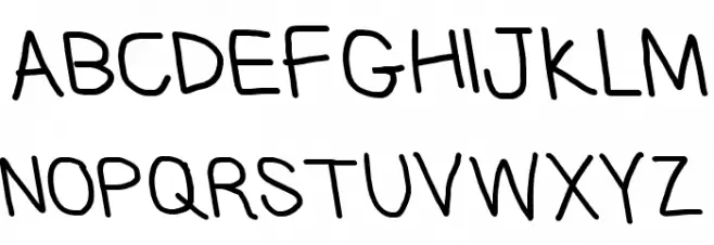 CiSf OpenHand Bold OppositeOblique Caratteri MAIUSCOLE
