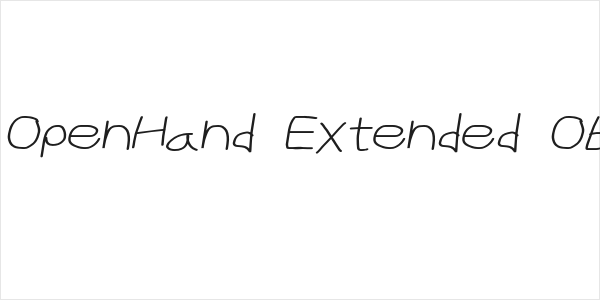 CiSf OpenHand Extended Oblique Logo