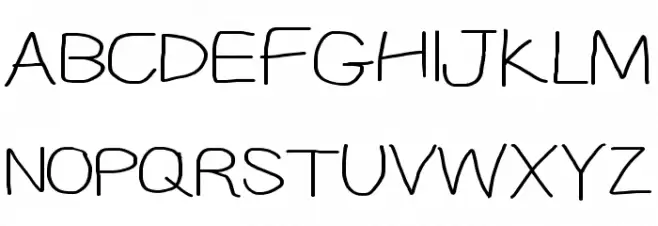 CiSf OpenHand Extended Schriftart Groß