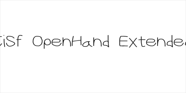CiSf OpenHand Extended Logo