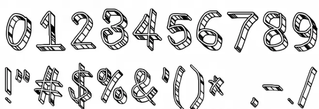 CiSf OpenHand Glass Schriftart Anderer Schreiben