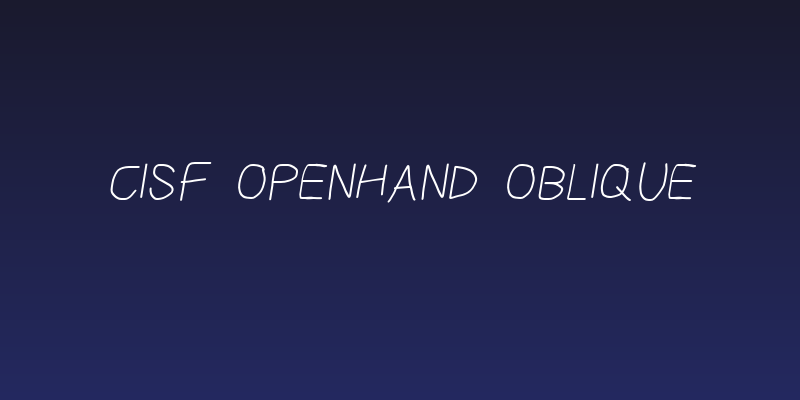 CiSf OpenHand Oblique Social Header