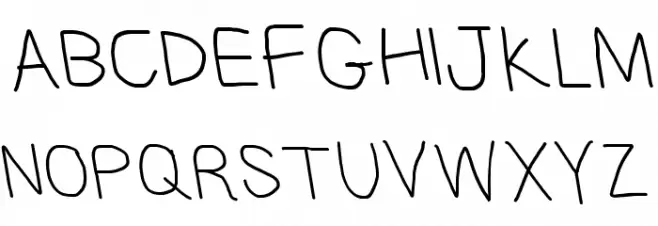 CiSf OpenHand OppositeOblique Шрифта ВЕРХНИЙ