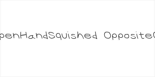 CiSf OpenHandSquished OppositeOblique Logo