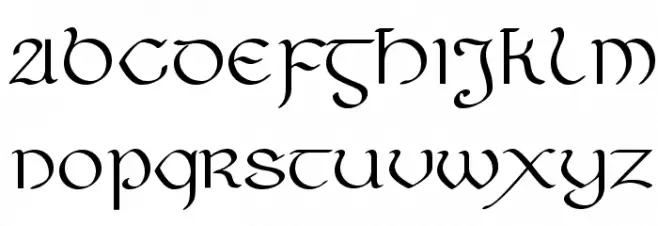 Cianan-ur Regular Schriftart Groß