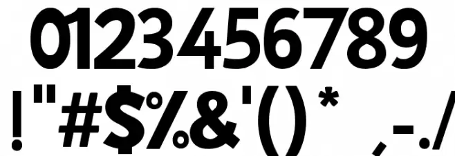 Cianjur On The Way Font OTHER CHARS