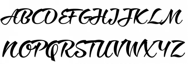 Ciao Baby Regular Schriftart Groß