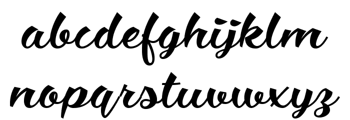 Ciao Baby Regular Font Litere mici