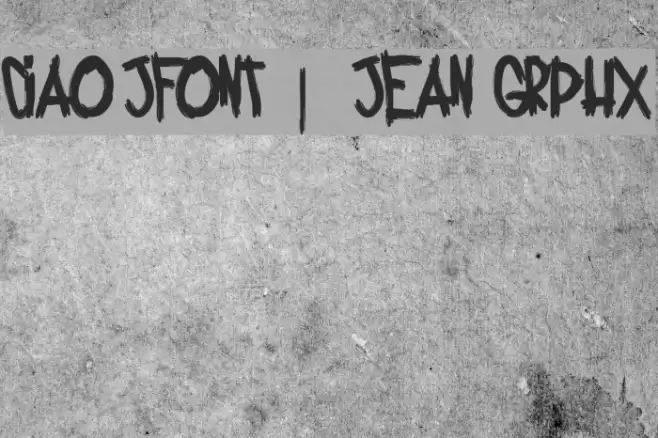 Ciao jFont | Jean Grphx Font examples
