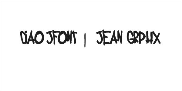 Ciao jFont | Jean Grphx Logo