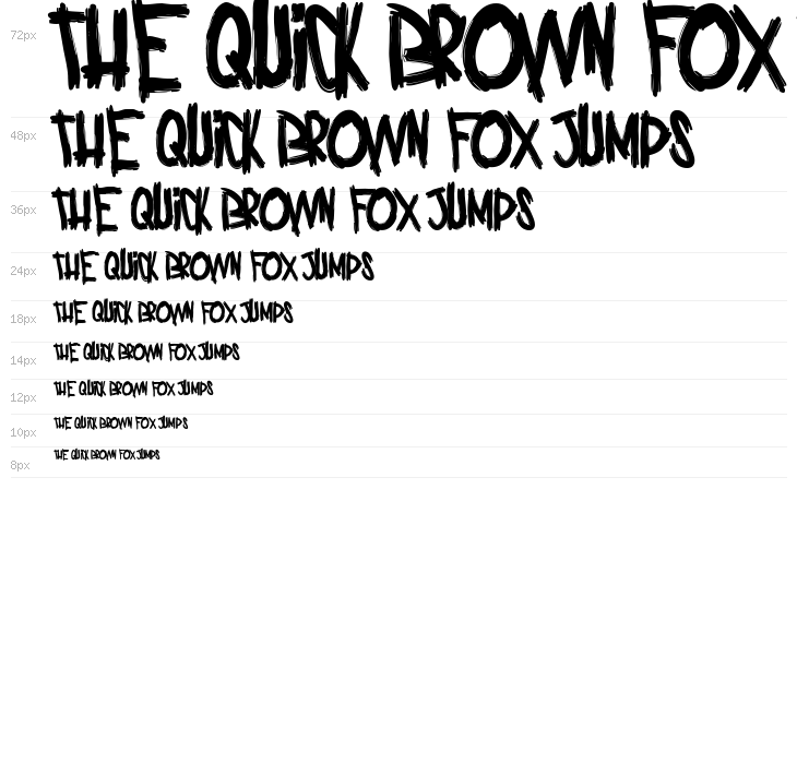 Ciao jFont | Jean Grphx Waterfall