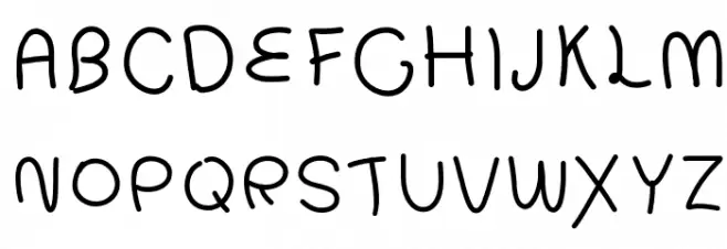 CiaoCiaoFriends Schriftart Groß
