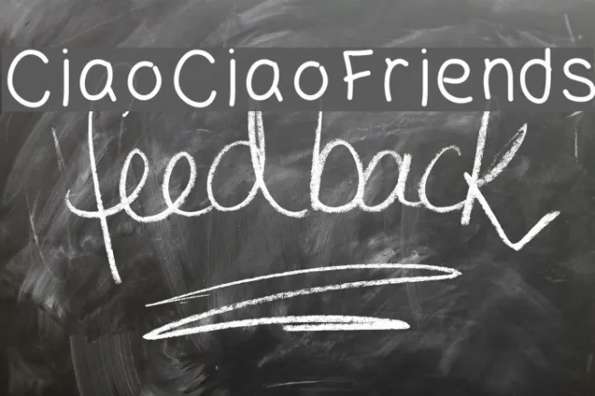 CiaoCiaoFriends Example 1